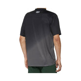 Jersey 100% Mens Celium SS - Black/Charcoal - Genetik Sport